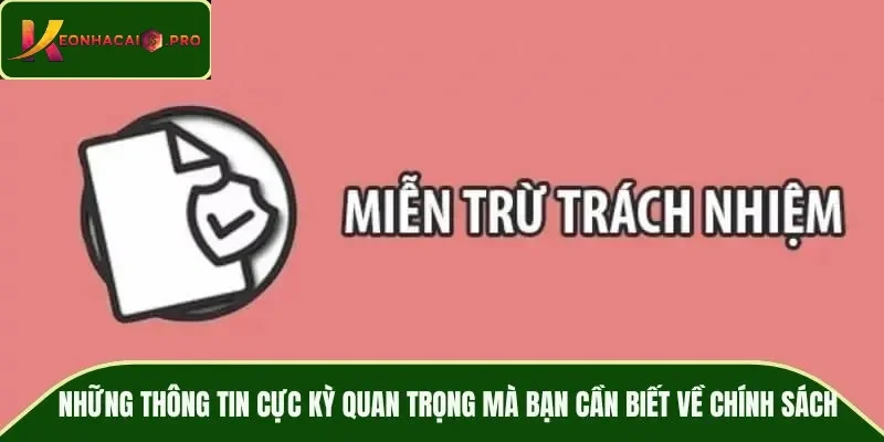 Những thông tin cực kỳ quan trọng mà bạn cần biết về chính sách